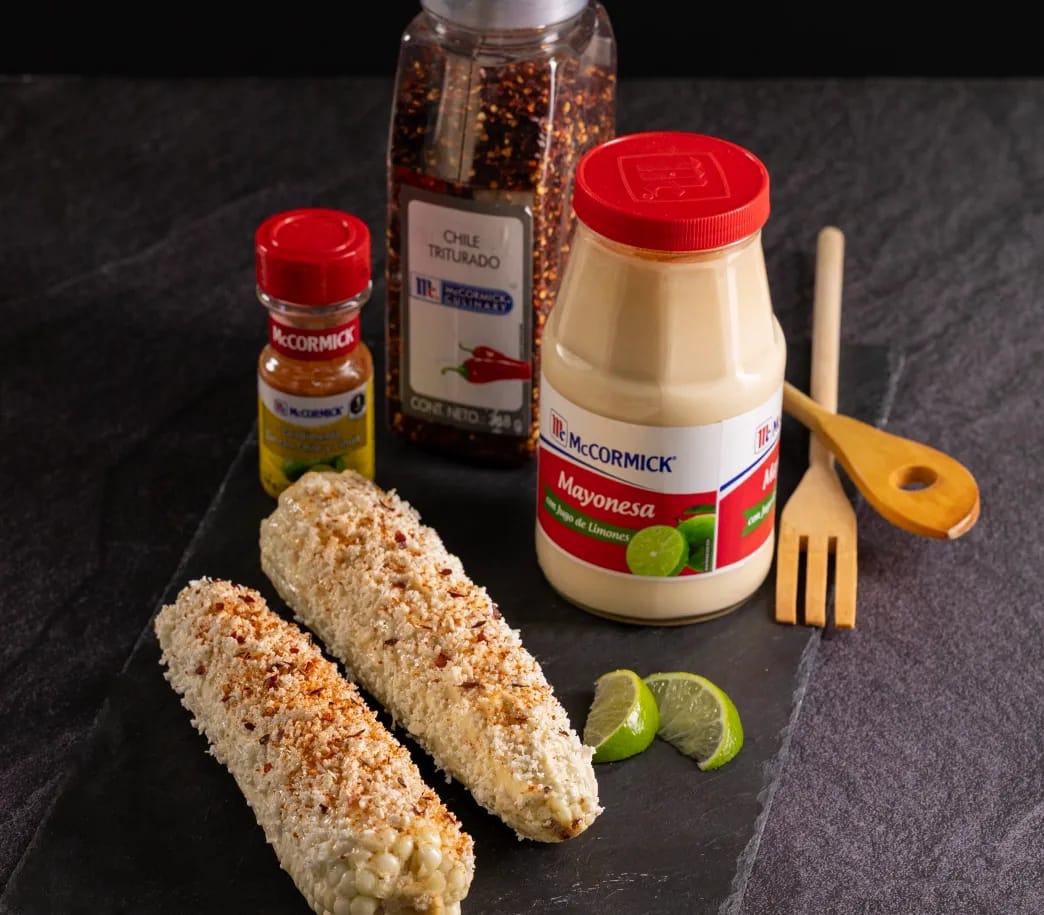 Elotes con Mayonesa McCormick