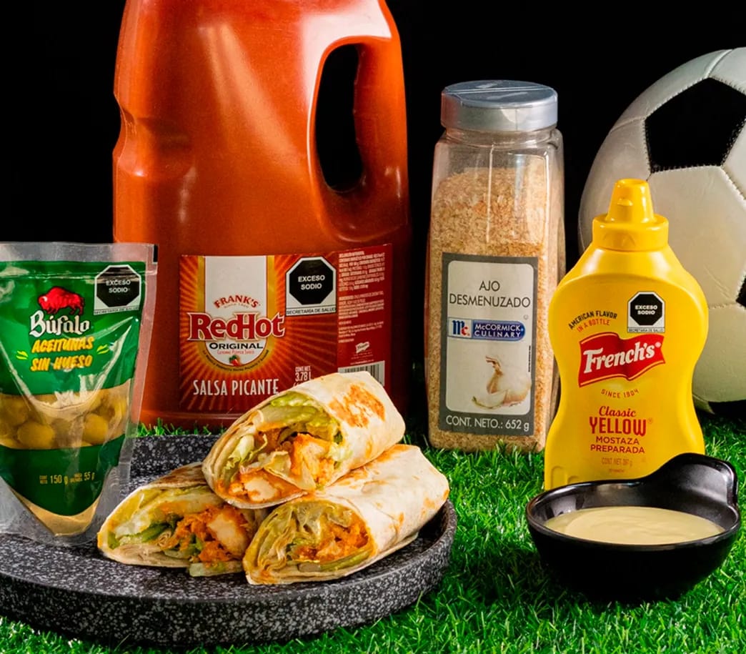 Wrap RedHot Cesar